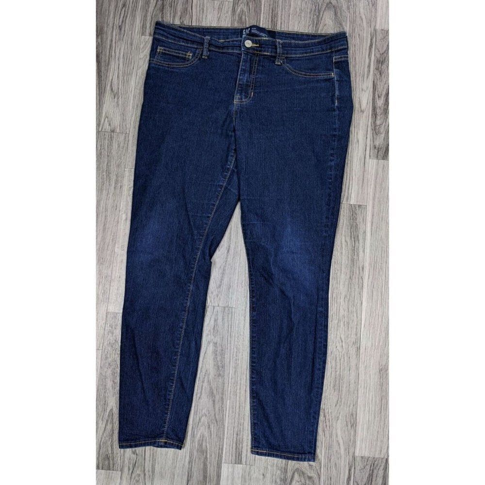 Gap Denim Womens Size 10 / 30 Skinny Favorite Denim Blue‎ Jeans Jeggings